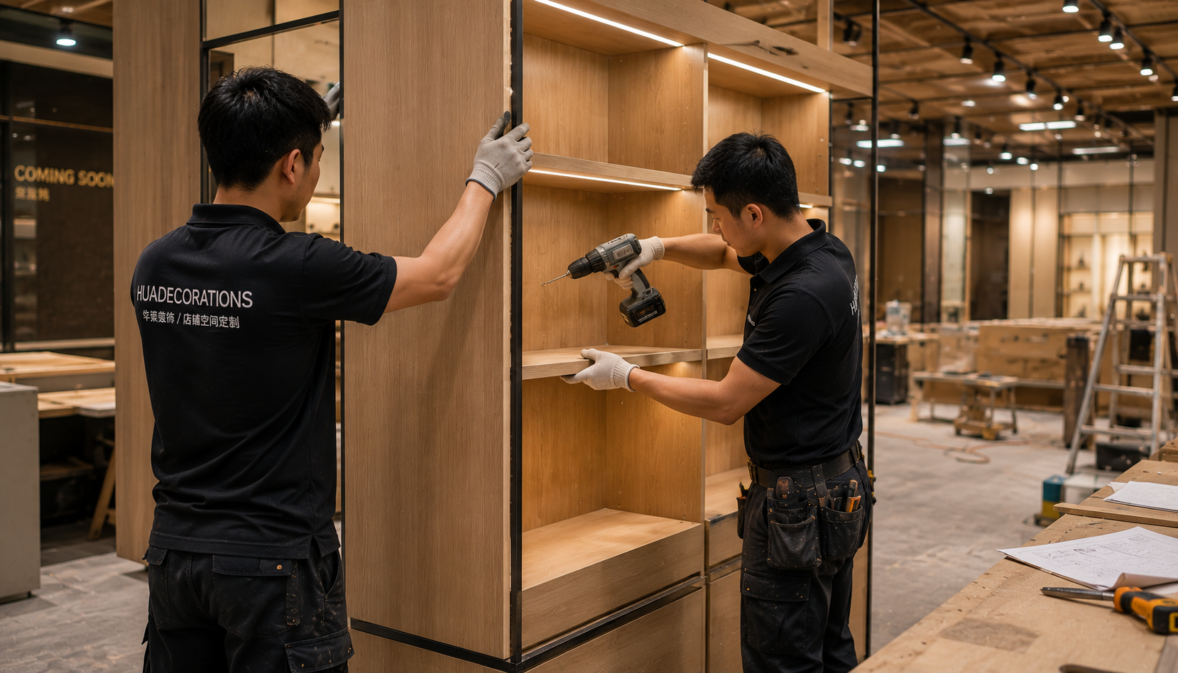 Installation and Structural Fit-Out